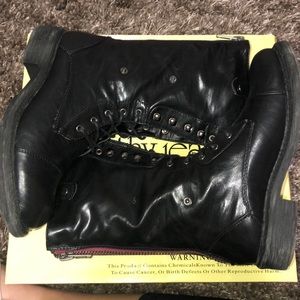 Cathy Jean Combat Boots